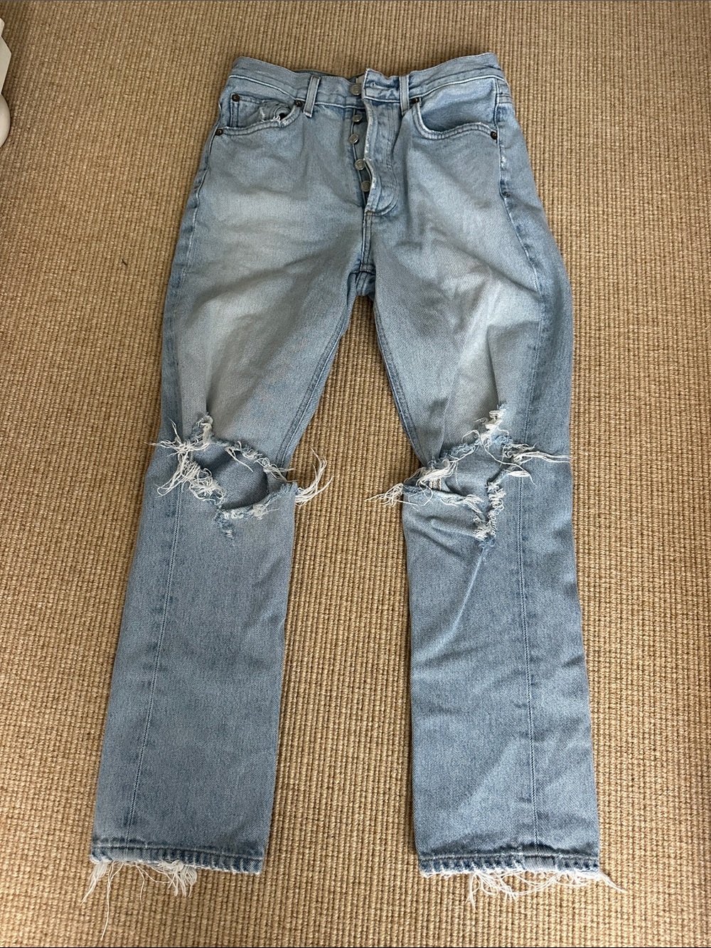 AGOLDE Cropped Jeans
